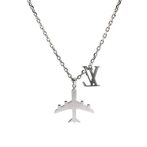 louis vuitton necklace padlock|Louis Vuitton plane necklace.